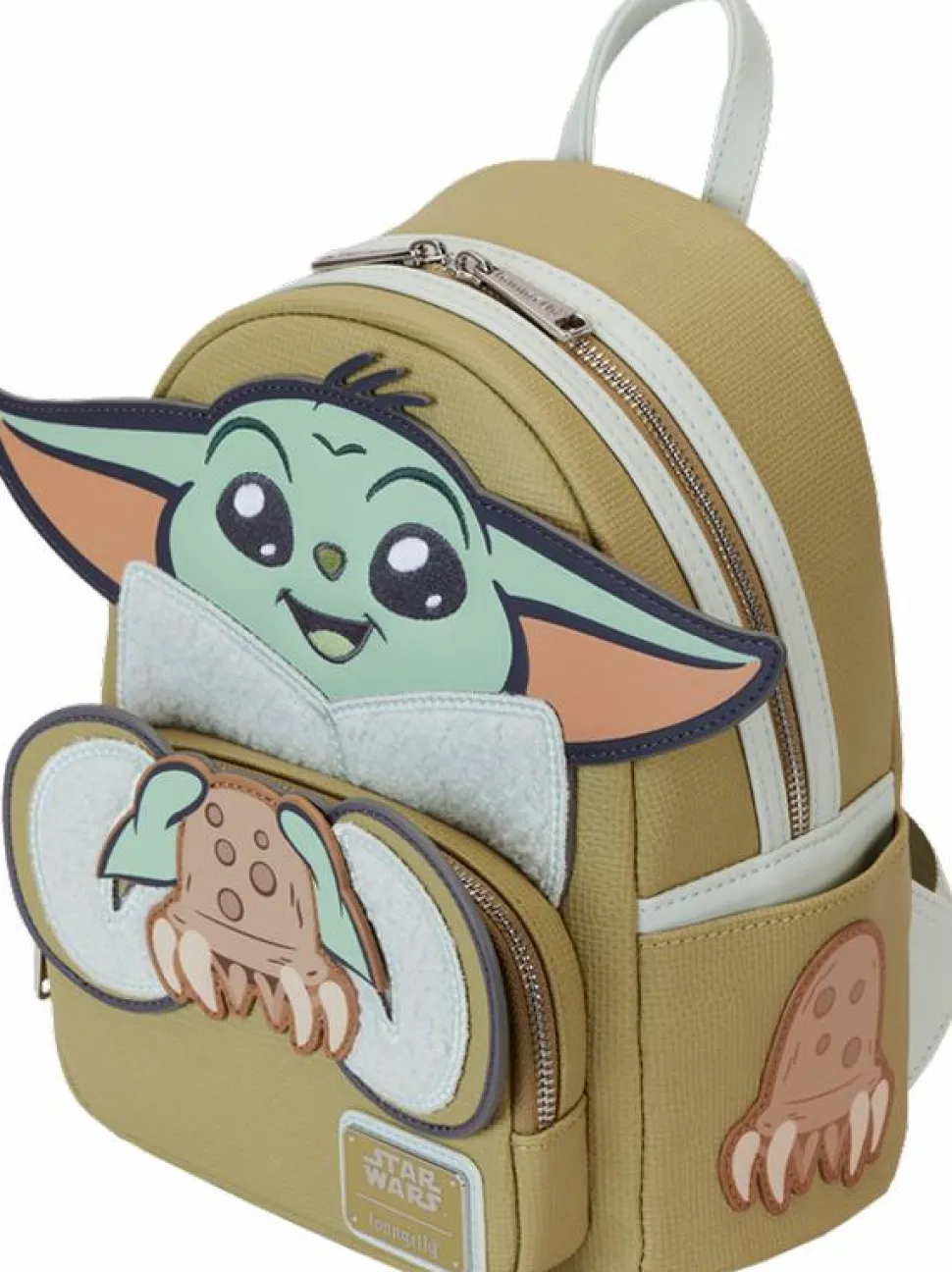 Star Wars - Grogu & Crabbies Cosplay 10" Faux Leather Mini Backpack