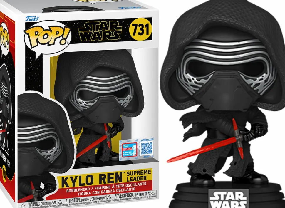Star Wars - Kylo Ren Supreme Leader Pop! Vinyl Figure (2024 Fall Convention Exclusive)