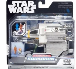 Star Wars - Micro Galaxy Squadron Phantom Shuttle Starfighter Class 5" Vehicle & Figure Playset (Series 06)
