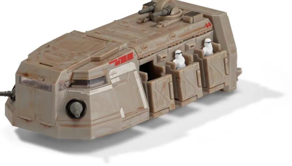 Star Wars - Micro Galaxy Squadron Imperial Troop Transport Class 6" Vehicle & Figure Playset (Series 01)