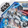 Star Wars - Obi Wan Kenobi in BARC Speeder 2.5” Action Figure Vehicle