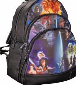 Star Wars - Original Trilogy 14” Faux Leather Mini Backpack