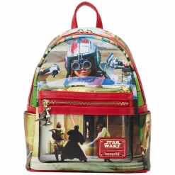 Star Wars - Phantom Menace Final Frames 10” Faux Leather Mini Backpack