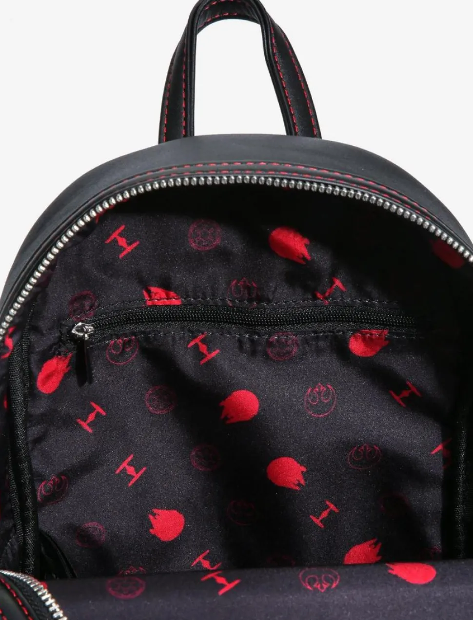 Star Wars - Princess Leia & Han Solo 10” Faux Leather Mini Backpack