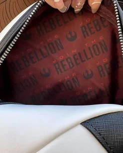 Star Wars - Princess Leia Cosplay 10” Faux Leather Mini Backpack