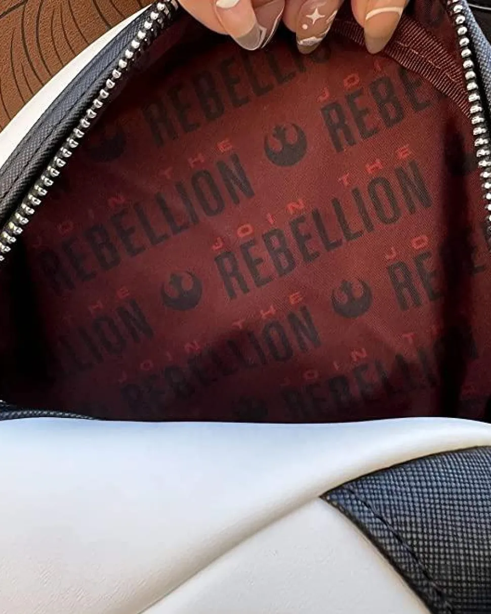 Star Wars - Princess Leia Cosplay 10” Faux Leather Mini Backpack