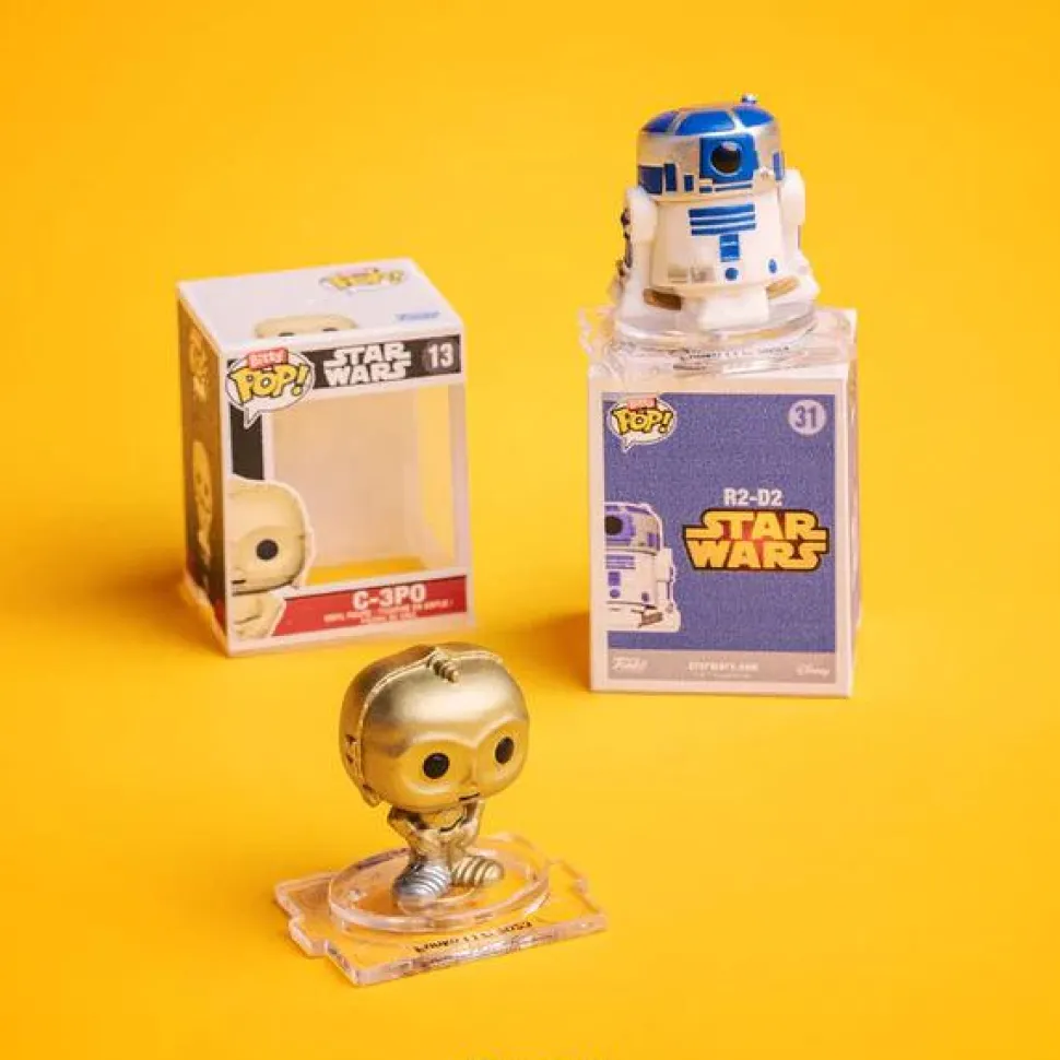 Star Wars - Princess Leia, R2-D2, C-3PO & Mystery Bitty Pop! Vinyl Figure 4-Pack