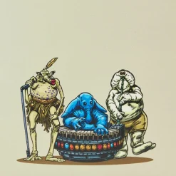 Star Wars - Return of the Jedi 40th Anniversary Jabba’s Palace 10” Faux Leather Mini Backpack