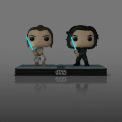 Star Wars - Rey & Kylo Ren Glow-in-the-Dark Pop! Moment Vinyl Figure