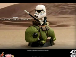 Star Wars - Sandtrooper & Dewback Cosbaby Hot Toys Bobble Head Figure 2-Pack