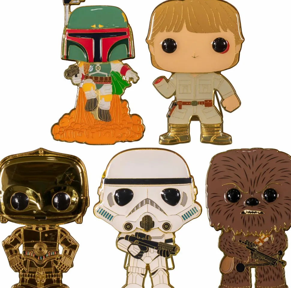 Star Wars - Series 02 4” Pop! Enamel Pin Assortment (Sealed Display of 12)
