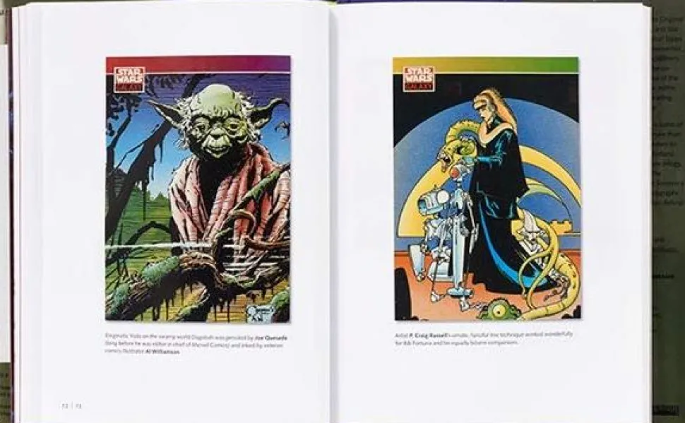 Star Wars - Star Wars Galaxy: The Original Topps Trading Card Series Hardcover Book
