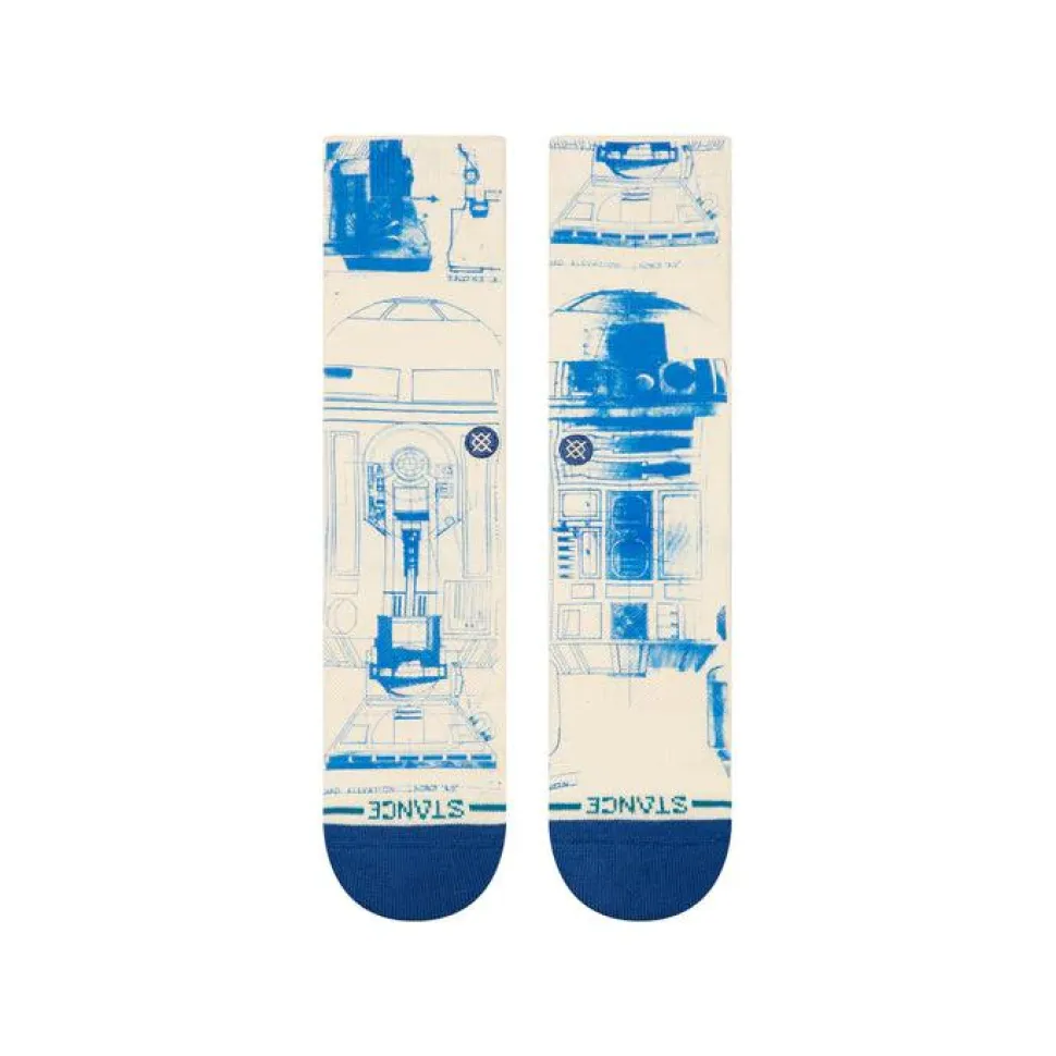 Star Wars - Star Wars x Stance R2-D2 Crew Socks (One Size)