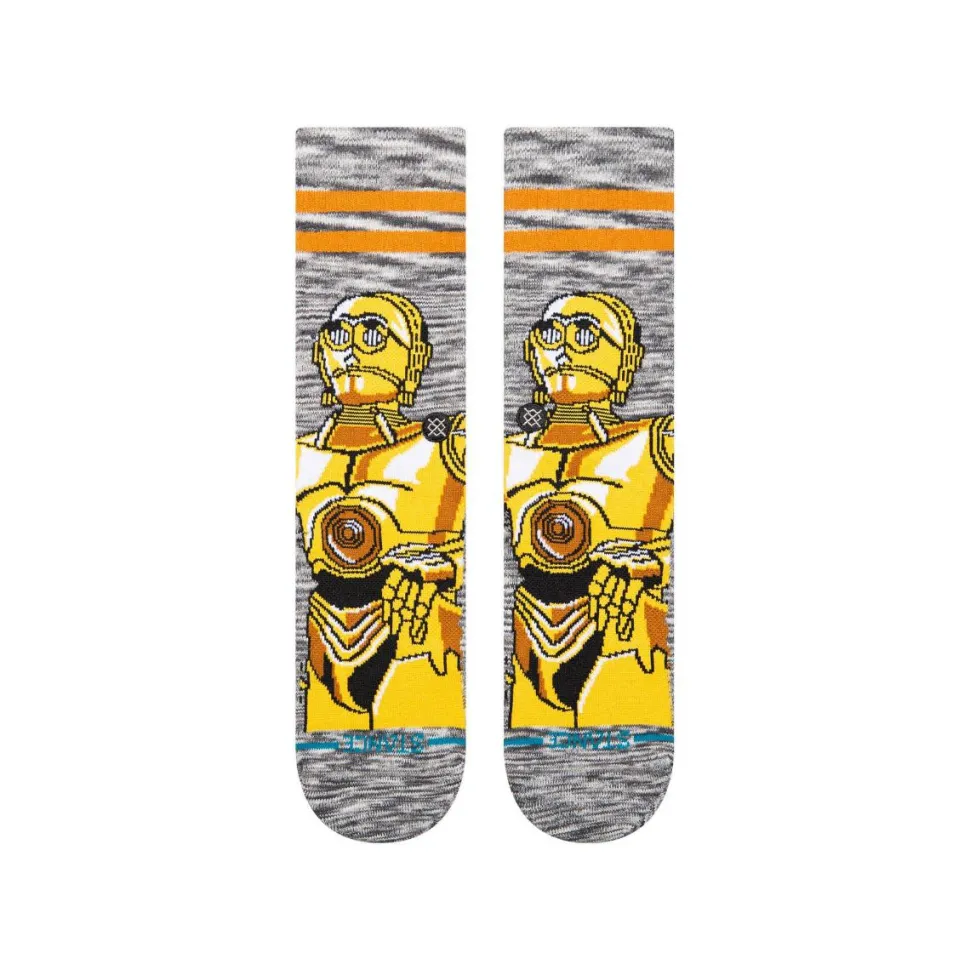 Star Wars - Star Wars x Stance C-3PO Crew Socks (One Size)