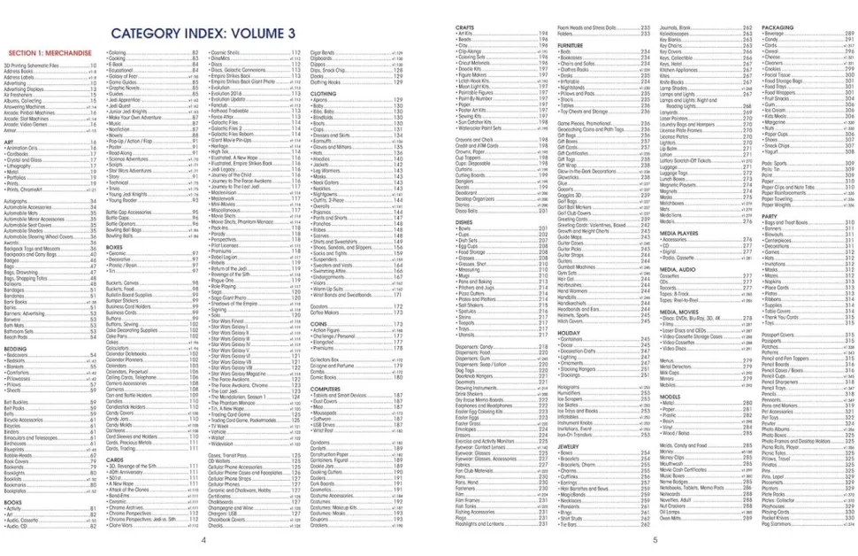 Star Wars - Super Collector's Wish Book Volume 03 Merchandise, Collectibles, Toys 2011-2022 Hardcover Book