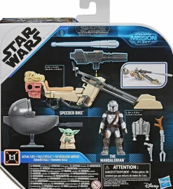 Star Wars - The Mandalorian with The Child in Speeder 2.5” Action Figure Vehicle