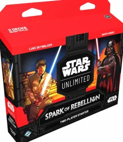 Star Wars - Unlimited Spark of Rebellion Luke Skywalker & Darth Vader Two-Player Starter Deck