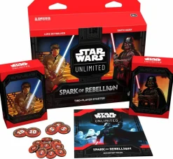 Star Wars - Unlimited Spark of Rebellion Luke Skywalker & Darth Vader Two-Player Starter Deck