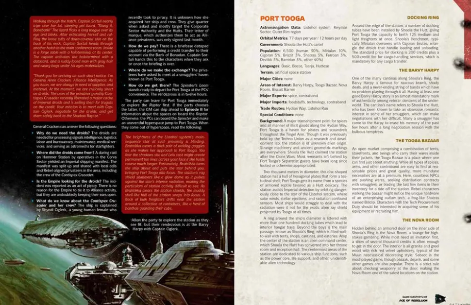 Star Wars: Age of Rebellion - Roleplaying Game: Game Master's Kit