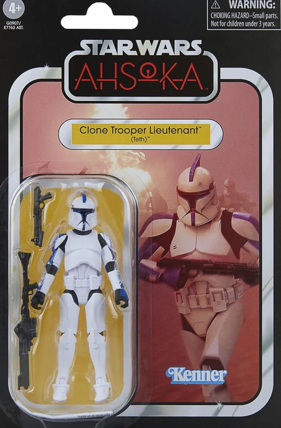 Star Wars: Ahsoka - Clone Trooper Lieutenant (Teth) Vintage Collection Kenner 3.75" Scale Action Figure