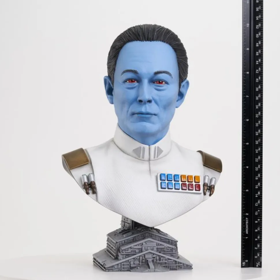 Star Wars: Ahsoka - Grand Admiral Thrawn Legends in 3D 1/2 Scale Bust