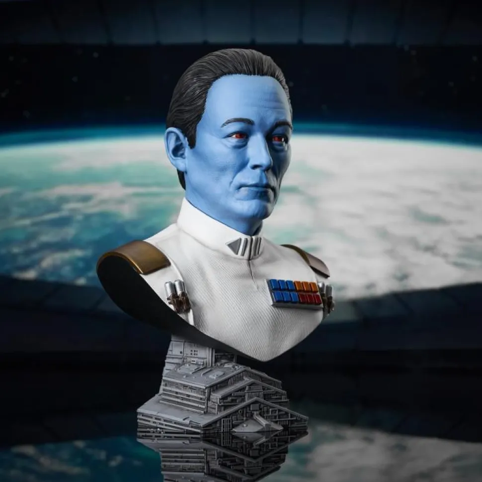 Star Wars: Ahsoka - Grand Admiral Thrawn Legends in 3D 1/2 Scale Bust