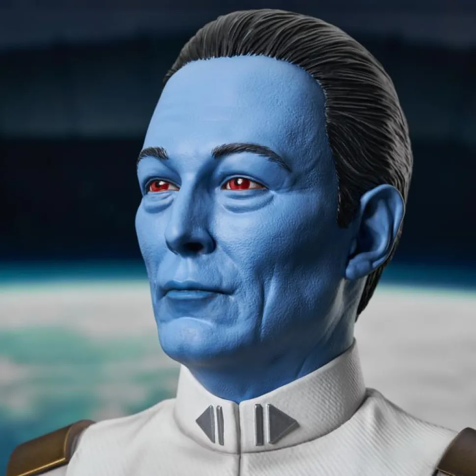 Star Wars: Ahsoka - Grand Admiral Thrawn Legends in 3D 1/2 Scale Bust