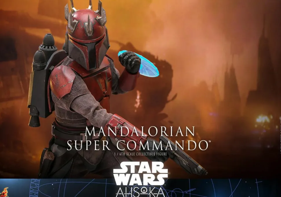 Star Wars: Ahsoka - Mandalorian Super Commando 1/6th Scale Hot Toys Action Figure