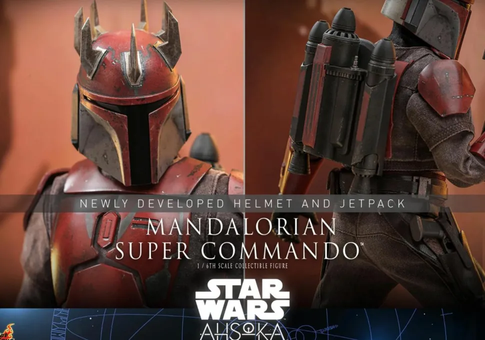 Star Wars: Ahsoka - Mandalorian Super Commando 1/6th Scale Hot Toys Action Figure
