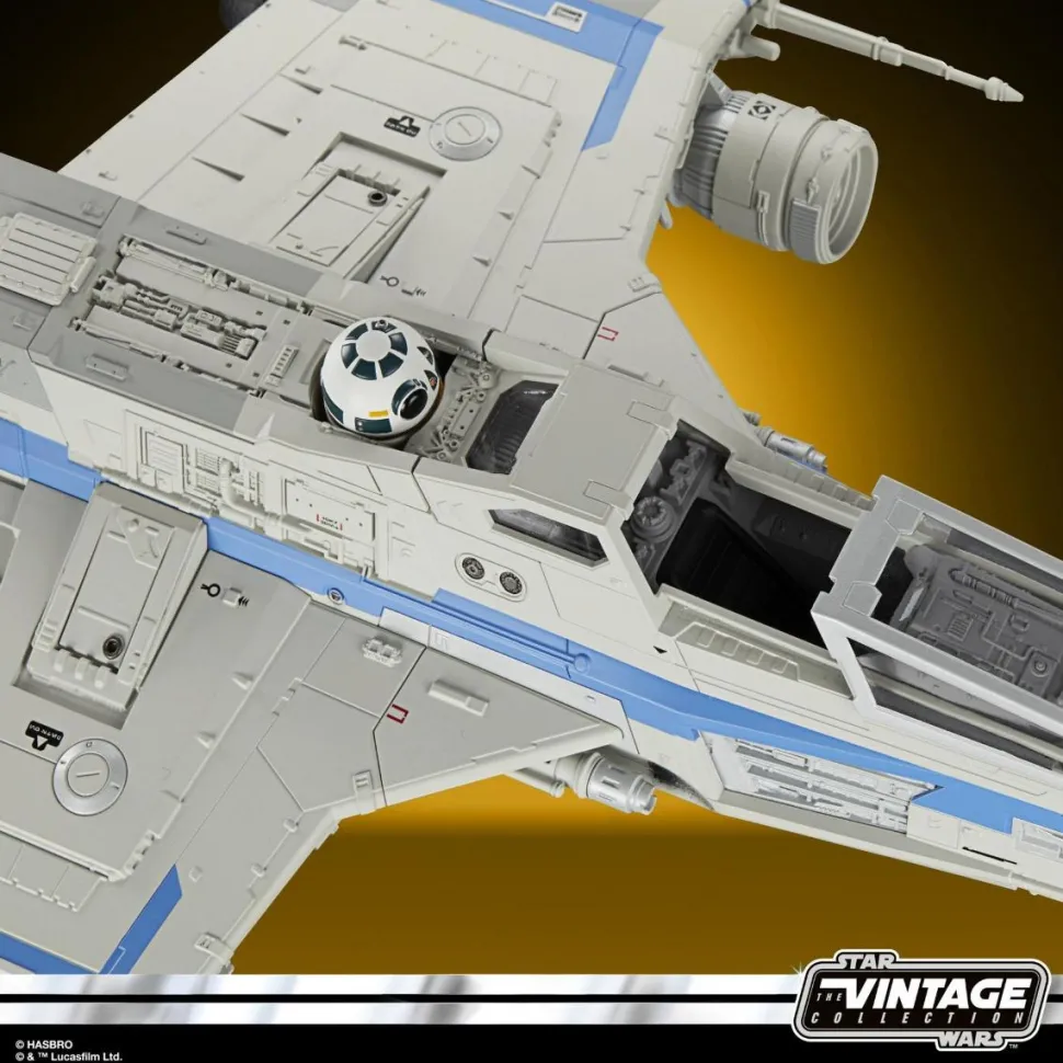 Star Wars: Ahsoka - New Republic E-Wing & KE4-N4 Vintage Collection Kenner 3.75" Scale Action Figure Vehicle