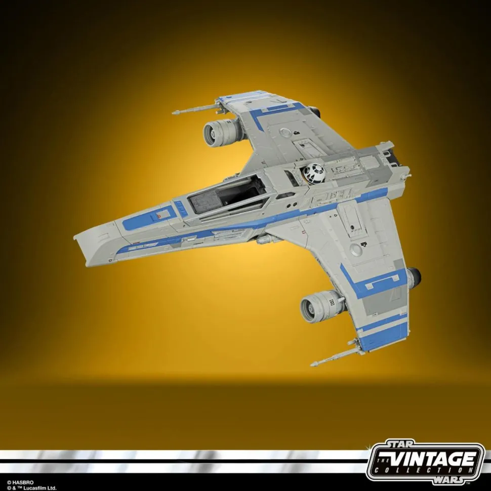 Star Wars: Ahsoka - New Republic E-Wing & KE4-N4 Vintage Collection Kenner 3.75" Scale Action Figure Vehicle