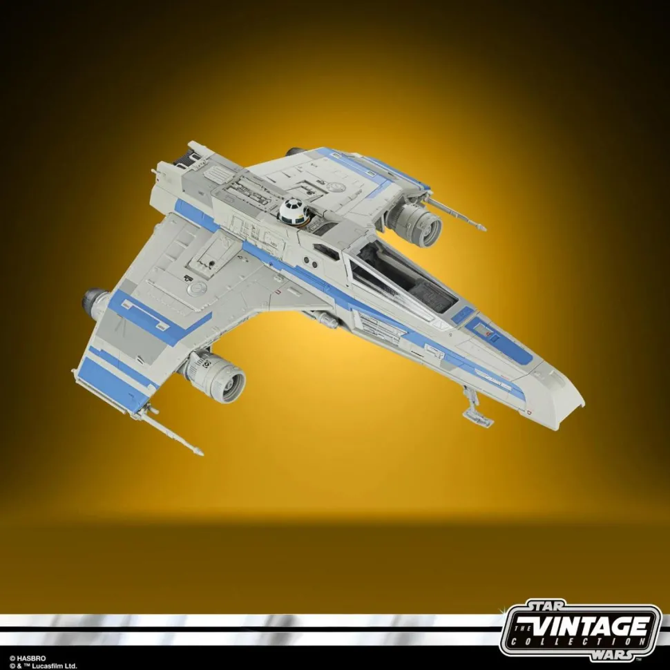 Star Wars: Ahsoka - New Republic E-Wing & KE4-N4 Vintage Collection Kenner 3.75" Scale Action Figure Vehicle