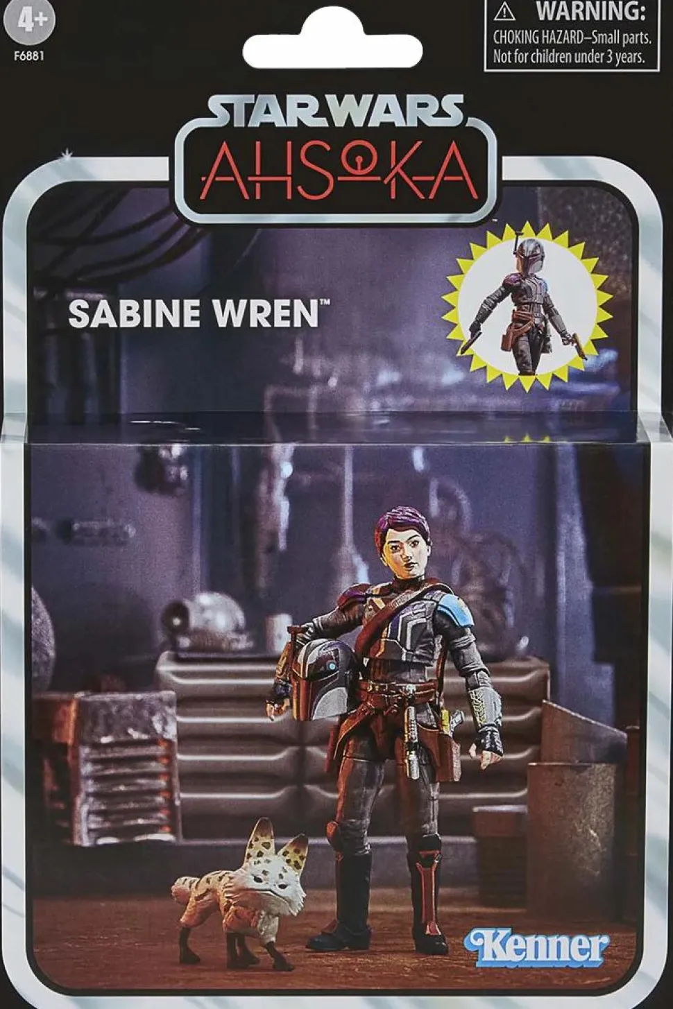 Star Wars: Ahsoka - Sabine Wren Vintage Collection Kenner Deluxe 3.75" Scale Action Figure