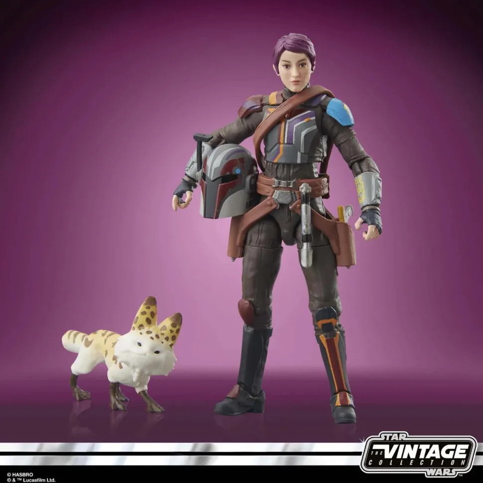 Star Wars: Ahsoka - Sabine Wren Vintage Collection Kenner Deluxe 3.75" Scale Action Figure