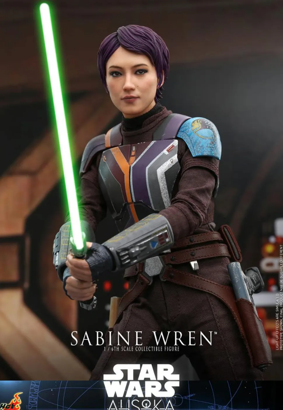 Star Wars: Ahsoka - Sabine Wren 1/6th Scale Hot Toys Action Figure
