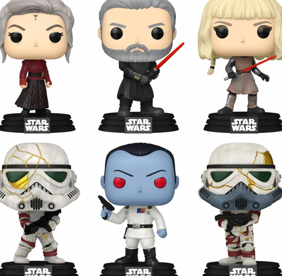 Star Wars: Ahsoka - The Dark Side Pop! Vinyl Bundle (Set of 6)