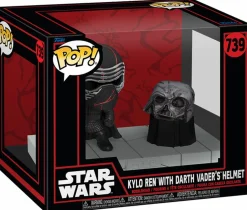Star Wars: Dark Side - Kylo Ren with Darth Vader's Helmet Deluxe Pop! Vinyl Figure