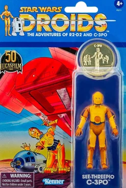 Star Wars: Droids - C-3PO “See-Threepio” Vintage Collection Kenner 3.75” Scale Action Figure