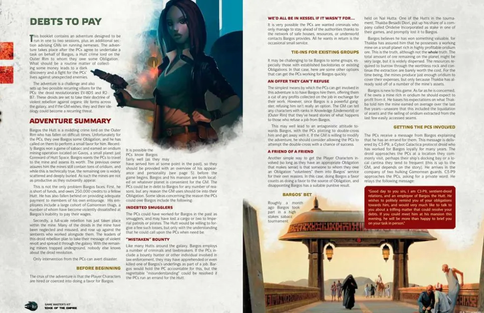 Star Wars: Edge of the Empire - Roleplaying Game: Game Master's Kit