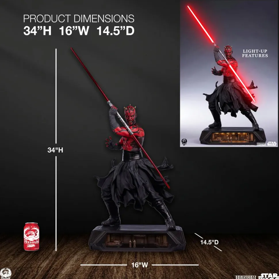 Star Wars Episode I: The Phantom Menace - Darth Maul Deluxe Edition 1/3 Scale Statue