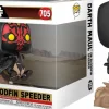 Star Wars Episode I: The Phantom Menace - Darth Maul on Bloodfin Speeder 25th Anniversary Pop! Rides Vinyl Figure