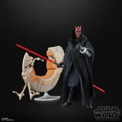 Star Wars Episode I: The Phantom Menace - Darth Maul & Sith Speeder Black Series 6
