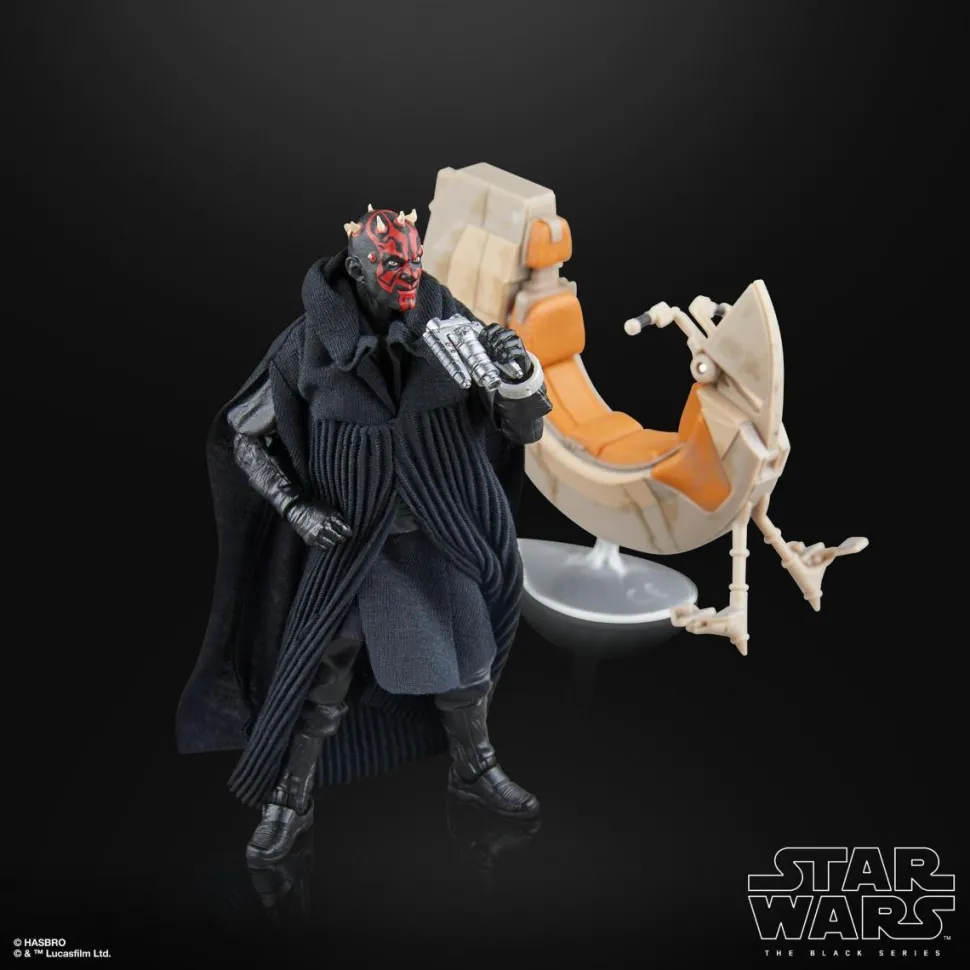 Star Wars Episode I: The Phantom Menace - Darth Maul & Sith Speeder Black Series 6" Scale Action Figure Vehicle 2-Pack