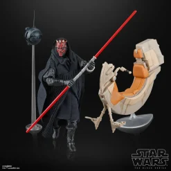 Star Wars Episode I: The Phantom Menace - Darth Maul & Sith Speeder Black Series 6