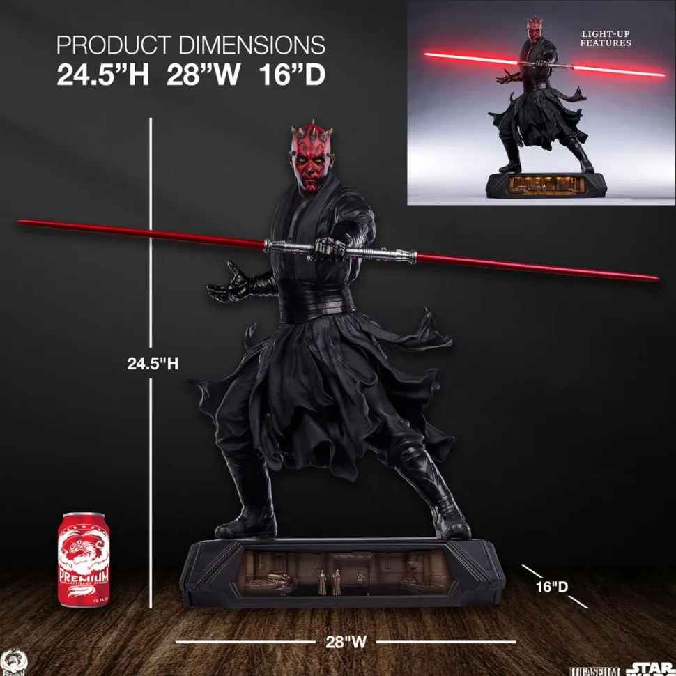 Star Wars Episode I: The Phantom Menace - Darth Maul 1/3 Scale Statue