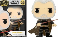 Star Wars Episode II: Attack of the Clones - Count Dooku 4" Pop! Enamel Pin