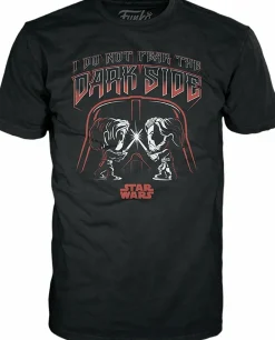 Star Wars Episode III: Revenge of the Sith - Anakin vs. Obi-Wan Duel Pop! Tees Unisex Black T-Shirt