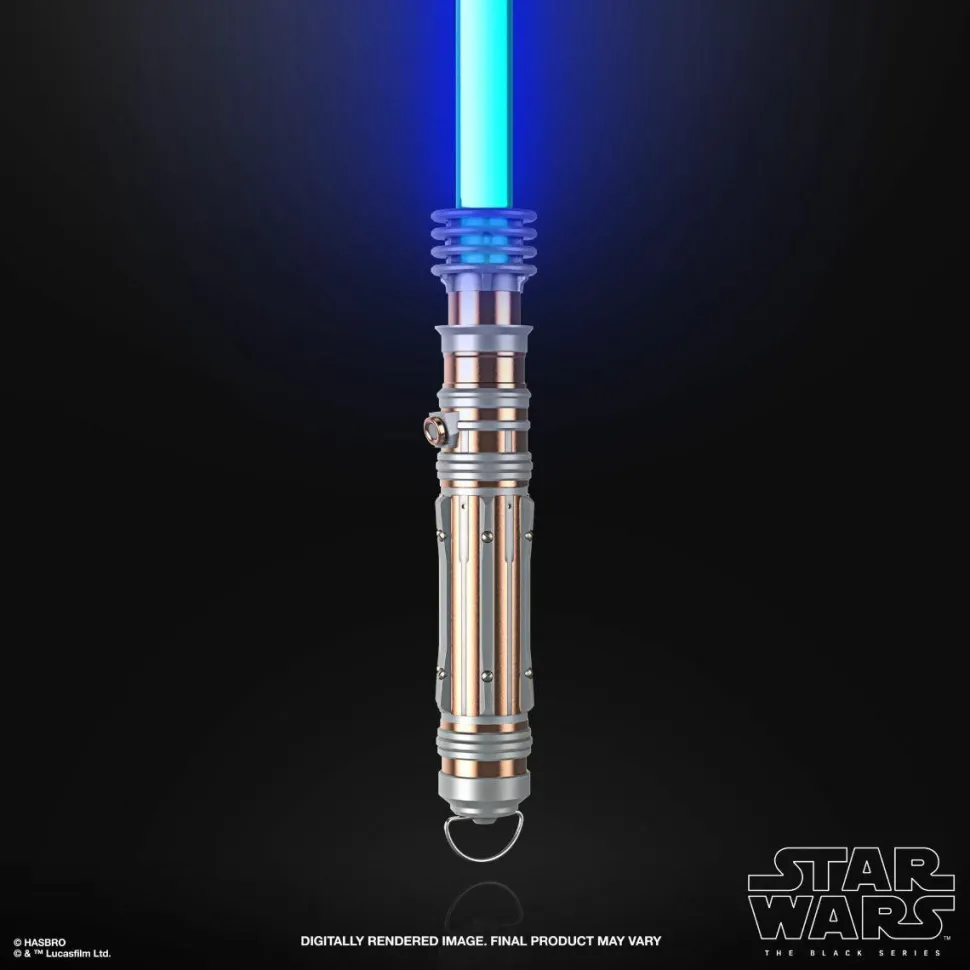 Star Wars Episode IX: The Rise of Skywalker - Leia Organa Black Series Force FX Elite Lightsaber 1:1 Scale Life-Size Prop Replica