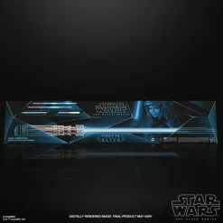 Star Wars Episode IX: The Rise of Skywalker - Leia Organa Black Series Force FX Elite Lightsaber 1:1 Scale Life-Size Prop Replica