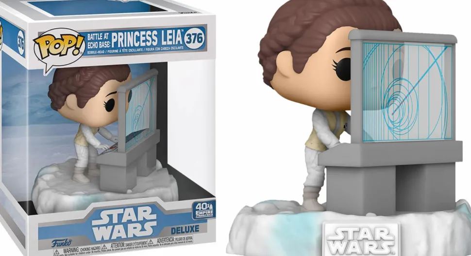Star Wars Episode V: The Empire Strikes Back - Princess Leia Battle at Echo Base Deluxe Pop! Vinyl Figure
